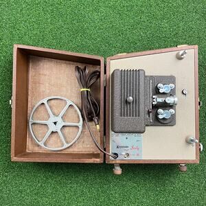 Vintage Keystone Sixty K 8mm Movie Projector Working Tested w/ Reel USA Made